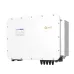 Side view of Solis S6-EH3P125K-NV-YD-H 125kW Hybrid Solar Inverter showing communication and connection ports.