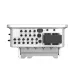 Side view profile of Solis S6-GC3P Three Phase On-Grid Solar Inverter with wall mount bracket