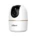 Front view of Dahua DH-IPC-H5AS WiFi Camera with sleek white body, black lens area, and gold accent ring.