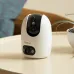 Tabletop view of Imou Ranger 2 Dual 6MP 3MP+3MP PT WiFi Camera showing dual cameras and compact design