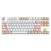 Ajazz AK871 Hot Swappable Red Switch Wireless Mechanical Keyboard 