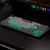 Ajazz AK873 Hot Swappable MDA Profile Green Switch Mechanical Gaming Keyboard