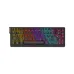 Top view of the AJAZZ NK68 V2 Wired RGB Hot Swappable Mechanical Keyboard showing full RGB backlighting across compact keys.