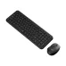 Black WK901 GO wireless keyboard and mouse combo with slim full-size layout, quiet keys and compact ergonomic design