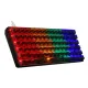Jedel KL-123 Transparent RGB Mechanical Keyboard