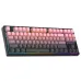 Magegee Light87 mechanical keyboard with pink keycaps, RGB backlighting, compact layout, and stylish gaming design