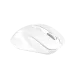 Side angled view of the Meetion BTM032R Tri Mode Wireless Mouse highlighting slim ergonomic shape and side profile design.