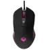 Top view of the Meetion MT-C510 Wired Keyboard Mouse Combo mouse showing RGB lighting strip and central scroll wheel.