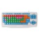 Meetion MT-K800 Colored Big Keys Kids Keyboard