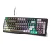 Top view of Mofii AK-96 Wired Mechanical Keyboard showing compact layout with dark grey keycaps