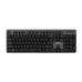 Top view of Mofii SK-701 Wired Keyboard showing full key layout with numeric pad and compact design