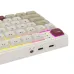 Royal Kludge N80 Low-Profile Tri-Mode RGB Mechanical Keyboard Rosy Clouds