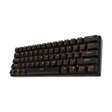 Royal Kludge RK61 Hot Swappable Tri Mode RGB Mechanical Brown Switch Gaming Keyboard