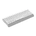 Top view of T-Wolf K68 Mechanical Keyboard with bilingual English keycaps in minimalist 60% design.