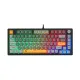 T-Wolf ZK82 LED Wired Mechanical Keyboard