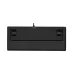 Underside view of T-Wolf ZK82 Mechanical Keyboard showing textured base with adjustable rear feet and rubber pads.