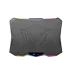 Top view of the Meetion MT‑CP4040 RGB Gaming Laptop Cooling Pad showing mesh surface with RGB lighting beneath cooling fans.