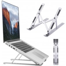 Adjustable & Foldable 10" to 17.5" 6 Angles Travel Laptop Stand (10810)