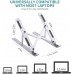 Adjustable & Foldable 10" to 17.5" 6 Angles Travel Laptop Stand (10810)