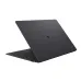 Angled rear view of ASUS ExpertBook B9 Ultra B9406CAA Laptop in silver finish with visible ASUS logo on lid.