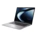 Front left-side angle view of ASUS ExpertBook P3 G1 Core Ultra 7 14-inch WUXGA laptop with display open.