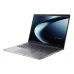 Angled side view of open Asus ExpertBook P5 G2 Core Ultra 7 laptop displaying display and keyboard.