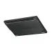 Underside view of ASUS Vivobook Go 14 E1404FA Laptop with cooling vents and red rubber feet for stability.