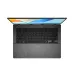 Top-down view of ASUS VivoBook S14 S3407VA laptop showing dark keyboard layout and large centered touchpad.