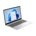 Front view of HP 15-fc0623AU Laptop with Windows 11 Start menu open on silver body and black bezel display.