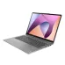 Open view of Lenovo IdeaPad Flex 5 14ABR8 Laptop with colorful abstract wallpaper and slim metallic design.