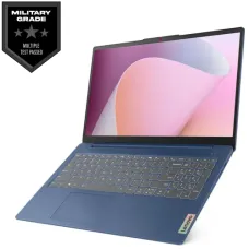 Lenovo IdeaPad Slim 3 Ryzen 5 7520U 14" FHD Laptop FingerPrint 16GB DDR5 RAM 512GB SSD Abyss Blue with 2 Years Warranty 