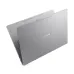 Top angled view of Lenovo Yoga Pro 7 14IAH10 Laptop highlighting silver lid with YOGA branding near hinge.