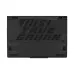 Bottom view of MSI Cyborg 15 Black Edition A13UC Gaming Laptop showing vent layout and base design