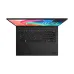 Top-down view of MSI Modern 14 H D2RMG Laptop with QWERTY keyboard, large touchpad, and vivid MSI screen.