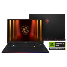 MSI Raider 18 HX AI A2XWIG Core Ultra 9 200HX RTX 5080 16GB Graphics 18" UHD+ MiniLED 120Hz Gaming Laptop