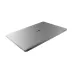 Closed Megabook S14 laptop angled view highlighting slim profile, smooth metallic finish, and minimalist design