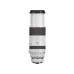 Front profile view of extended Canon RF 100-500mm f/4.5-7.1 L IS USM lens mounted on Canon Extender RF 1.4x