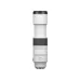 Side view of Canon RF 200-800mm f/6.3-9 IS USM super-telephoto lens fully extended at maximum focal length