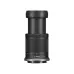 Side view of extended Canon RF-S 55-210mm f/5-7.1 IS STM telephoto zoom lens showing barrel and focal markings