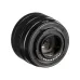 Rear angled view of Fujifilm Fujinon XC 15-45mm f/3.5-5.6 OIS PZ lens displaying rear element and electronic contacts