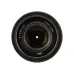 Front view of Sony E 50mm f/1.8 OSS prime lens showing front glass element, aperture blades, and 49mm filter thread