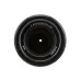 Frontal view of Sony E 55-210mm f/4.5-6.3 OSS lens showing front glass element, aperture blades, and 49mm filter thread