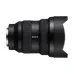 Angled view of the Sony FE 12-24mm f/2.8 GM Lens showing robust barrel design and Sony logo for wide-angle precision.