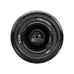 Frontal view of Sony FE 28mm f/2 lens showing front glass element, minimum focus distance, and 49mm filter thread