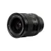 Angled front view of Viltrox LAB AF 35mm f/1.2 FE prime lens showing front glass element and Fn1/Fn2 custom buttons