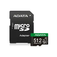 Adata SPEED PLUS 512GB UHS-I U3 V30 Class 10 microSDXC Card