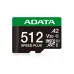 Adata SPEED PLUS UHS-I U3 V30 Class 10 microSDXC Card Close front View