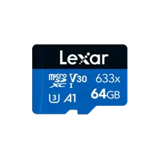 Lexar High-Performance 633x 64GB MicroSDXC UHS-I Memory Card