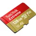 SanDisk Extreme 128GB 190mbps microSDXC UHS-I Memory Card (SDSQXAA-128G-GN6MN)