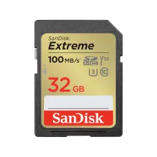 SanDisk Extreme 32GB 100mbps SDHC UHS-I Memory Card (SDSDXVT-032G-GNCIN)